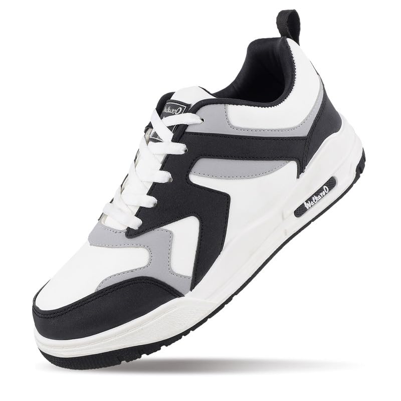 Image of WALKAROO Two-Tone Sneakers for Men's|Stylish and Comfortable|Cushion Insole with Slip-Resistance Outsole|Perfect Casual Wear|WY3478