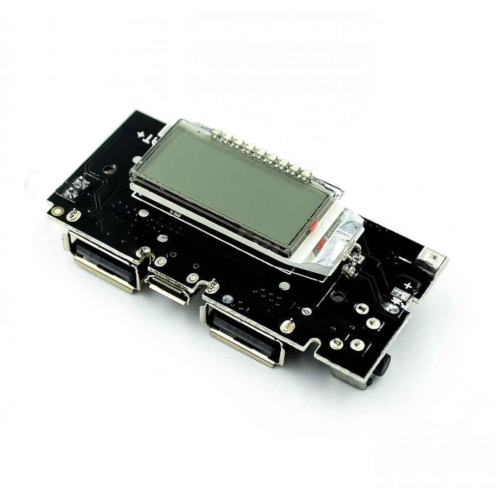 Dual USB Interface 5V 1A 2 1A Power Bank for 18650 Batteries PCB Power Module Accessories for Mobile