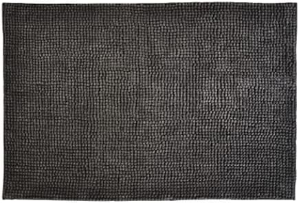 Allure Bobble Chenille Bath Mat Set Non Slip - Soft, Absorbent, Easy Care Bathroom Rug & Toilet Mat (Red)