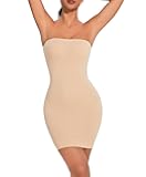 Strapless Shapewear for Women Full Slip shapewear dress Tummy Control slip for women under dress