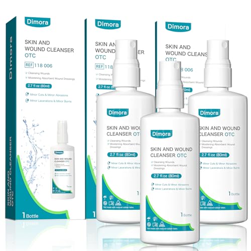 Dimora Skin and Wound Spray OTC First Aid Antiseptic Wound Cleanser 80ml