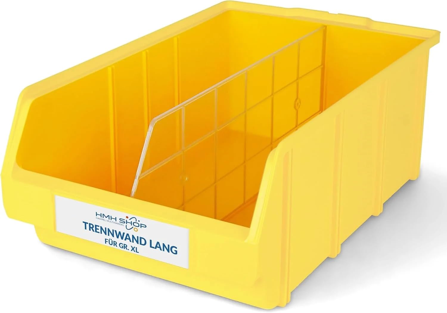HMH 10x Trennwand Trennsteg LÄNGS für Stapelboxen der Größe XL (489x304x185mm)