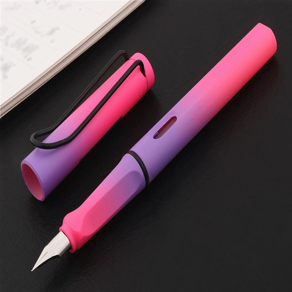 Penna stilografica per ufficio e ufficio, colori misti, per studenti, cancelleria e pennini per penne (C)