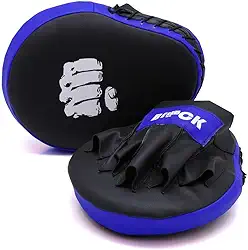 Genérico Manopla De Foco Aparador para Treino Muay Thai Boxe Durável Azul 23cm x 19cm x 5cm