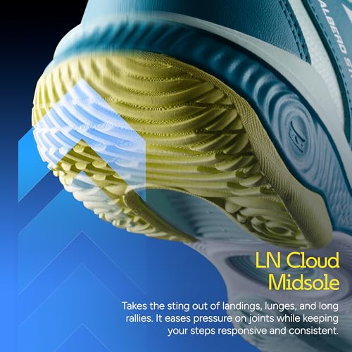 Image of Li-Ning Unisex Halberd Strike Non Marking Badminton Shoes | All Indoor Sports | Lightweight, Breathable & Durable