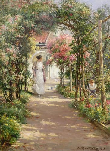 Tableau Toile L'été de William Kay Blacklock 60x90cm Déco Art