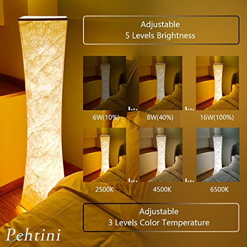 Pehtini Floor Lamp For Bedroom 51" Led Floor Lamp Corner Floor Lamp Rgb Color Changing Floor Lamp Smart Dimmable Floor Lamp With Remote & App Control & Music Sync Modern Floor Lamps For Living Room #TOP2