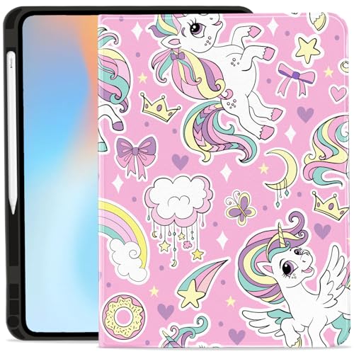 Protection iPad 10e génération licorne avec support stylet et veille - 7