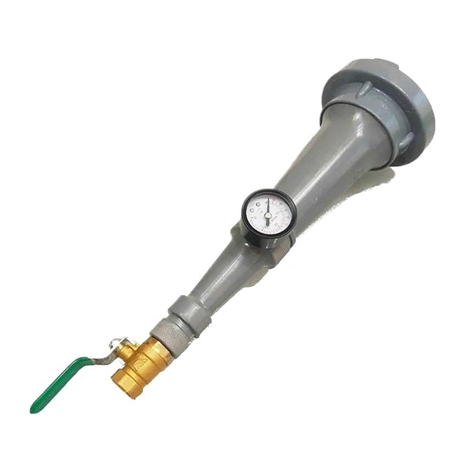 Tester di pressione for idrante antincendio con manometro, for la misurazione della pressione di pistole ad acqua e serbatoi antincendio, durevole e affidabile