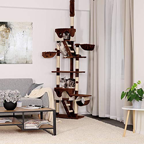 Lionto Tiragraffi per Gatto XXL Albero Tiragraffi