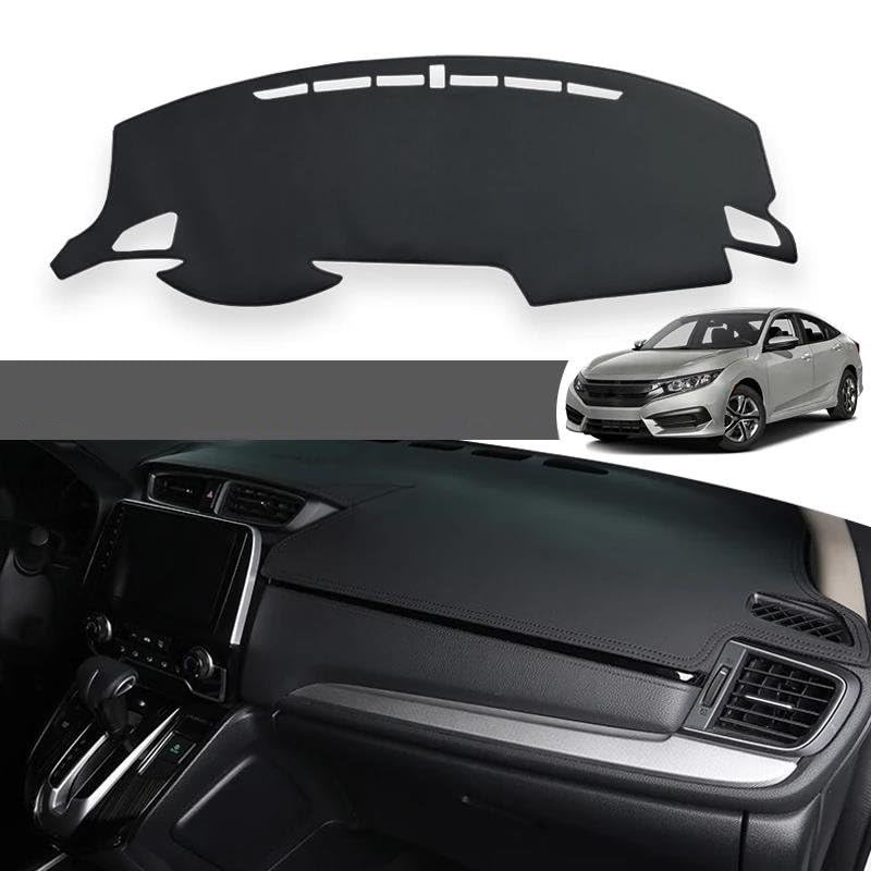 Cubierta del salpicadero de coche para Civic 10 de 2016 a 2021 LHD 6