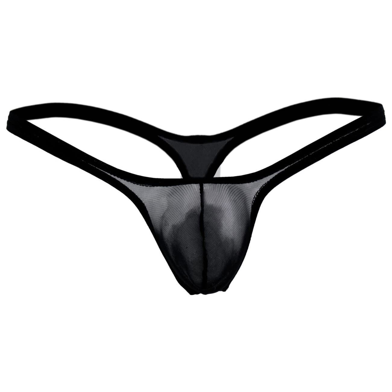 jkfs Mens Power Net Low Waist Free Size Thong Underwear-picture-21