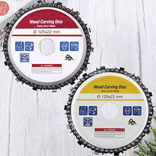 NICEXMAS 5 Polegadas 2 Pcs Moldar Disco de Escultura Em Madeira Disco de Lixar Disco de Lixar Abrasi