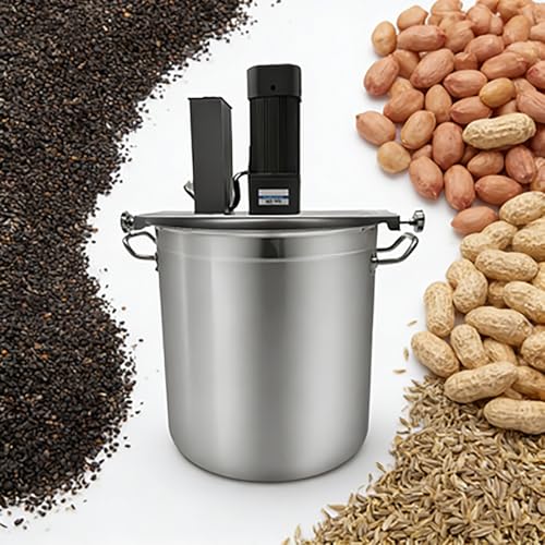 Máquina for freír con base de olla caliente a pequeña escala, adecuada for pasta Douban, salsa de chile, malatang, pescado a la parrilla, mezclas de carne, liangxia, pasteles de arroz, mermeladas