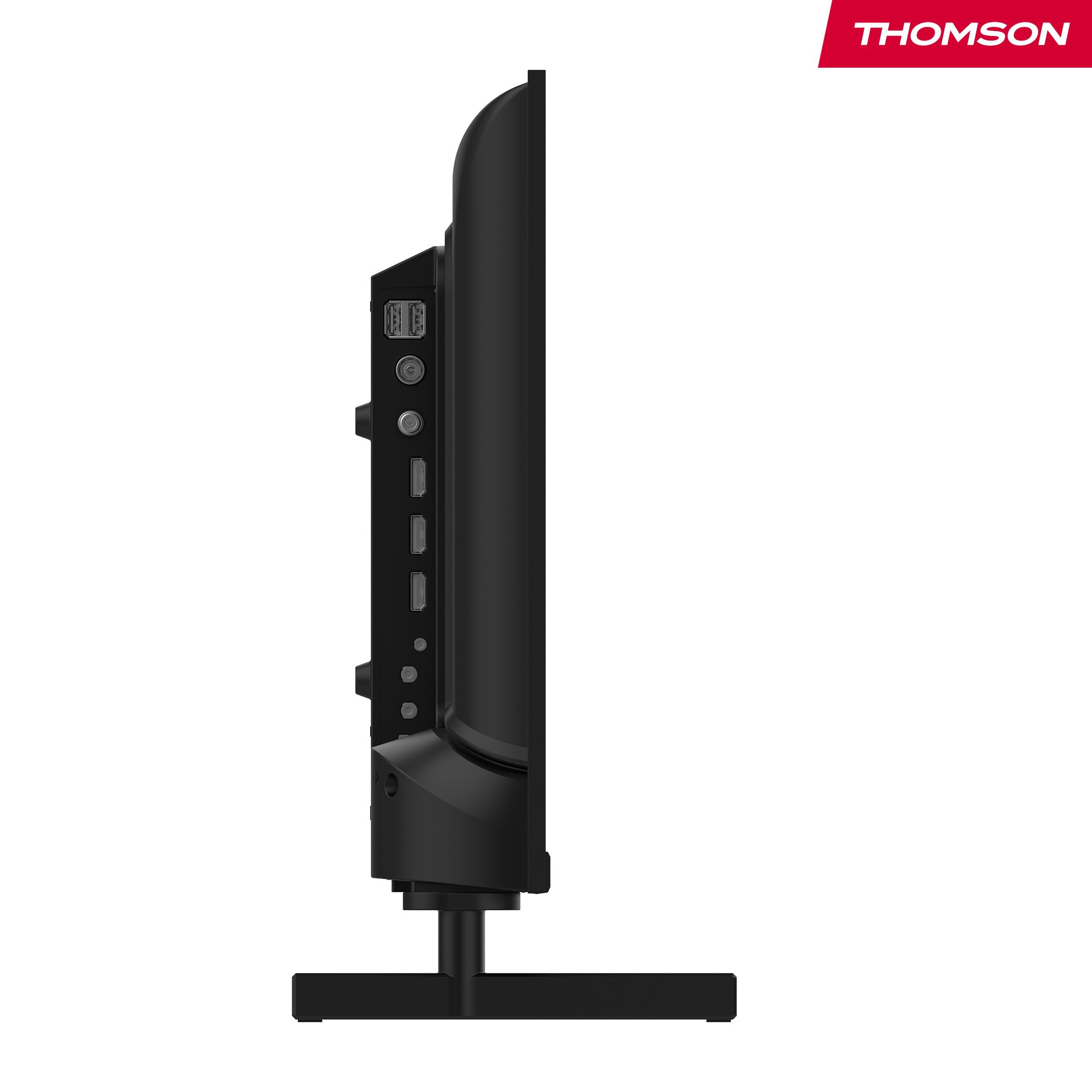 THOMSON 24 Pouces (60 cm) HD LED Smart TV, Wi-FI, Commande vocale, HDR10, Dolby Audio, Triple Tuner (Câble-Satellite-TNT), HDMI, USB, 1.5GB RAM, 8GB Flash – 24HT2S15