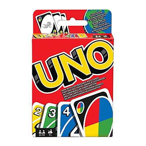 Collectix Kartenspiel Set: UNO klassisch + UNO Tragetasche, Gesellschaftsspiele für Kinder ab 7 Jahren (2-10 Spieler) – Bild 3