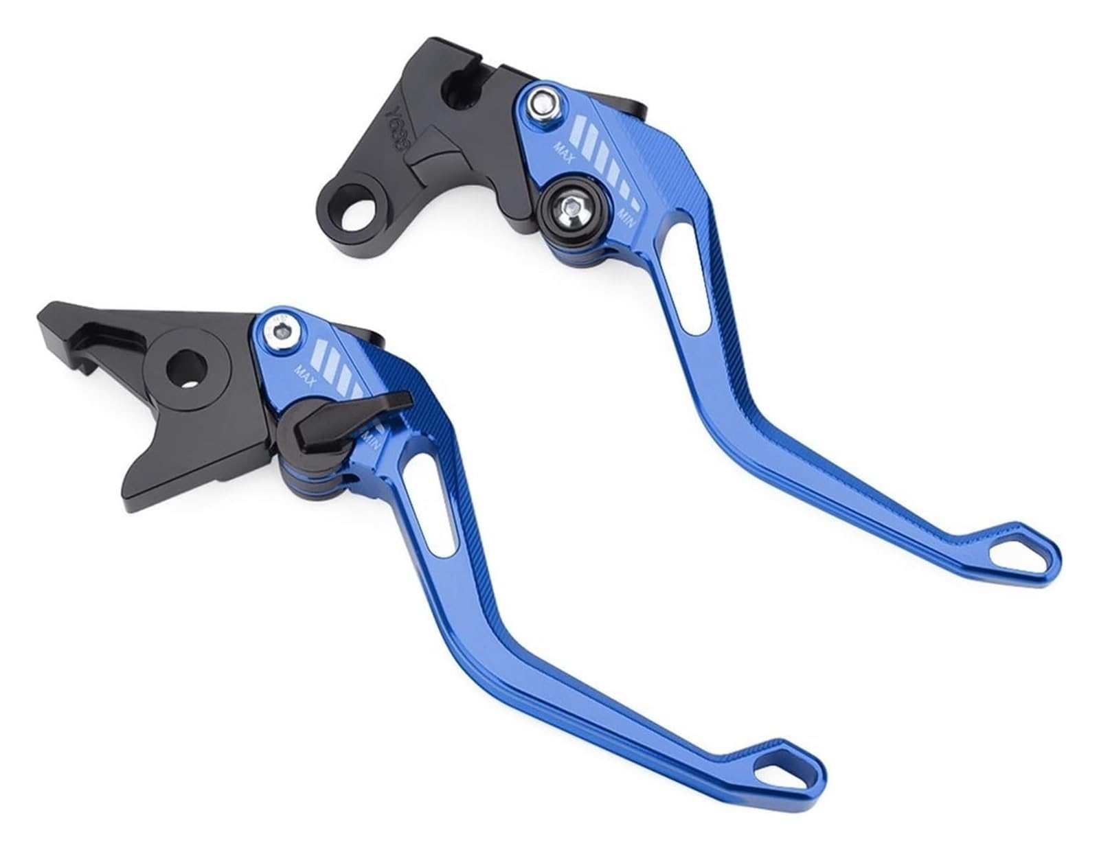 Leviers d'embrayage et de frein Kawasaki Z900 Z650 Ninja 650 Manettes guidon moto bleues