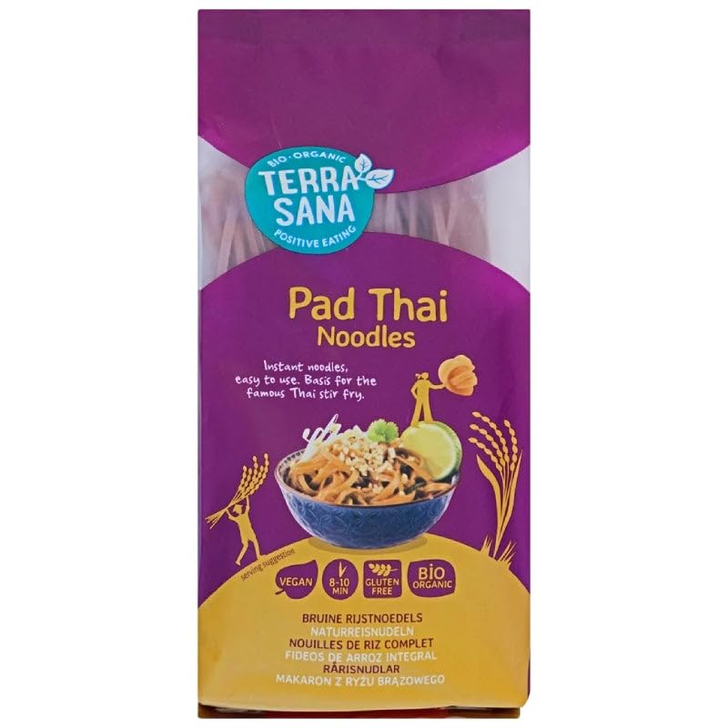 Fideos de arroz integral 100% pad Thai 250 g