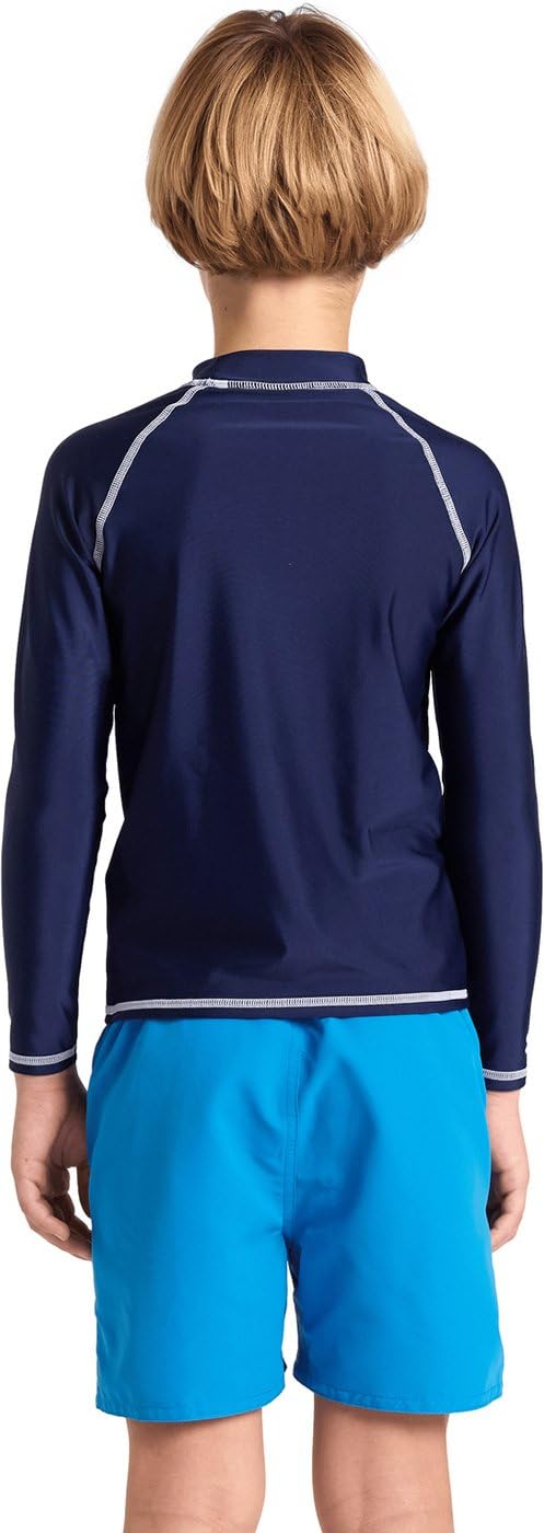 Arena Jungen Unisex Jr Arena Rash Vest L/S Graphic Shirt (1er Pack)
