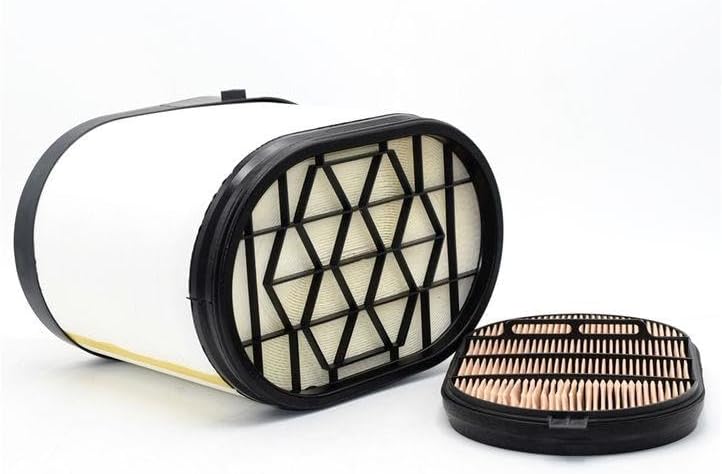 P608677 P607557 Heavy Duty Engine Air Filter Compatible with Freightliner MT45 MT55 Ford F650 F750 Trucks,Massey Ferguson Agco 4286473M1 2008-