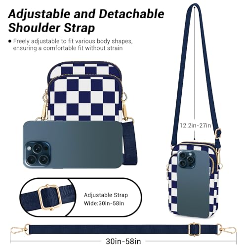 Image of YINHEXI Small Crossbody Bags for Women, Mini Cell Phone Wallet Purse, Shoulder Bag for Women and Men