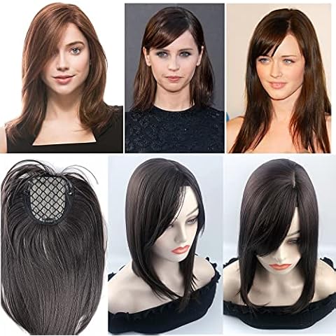 LesafeV Pieza Clip en Topper 35cm Marrón Oscuro Cover