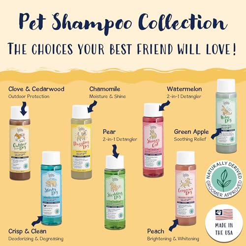 Image of Bobbi Panter Outdoor Dog Shampoo Citronella, Cedarwood & Lavender - Protective Natural Formula for Outdoor Exposure, Cleanses & Soothes Skin, Tear-Free, 20:1 Concentrate, 13 oz (Case of 12)