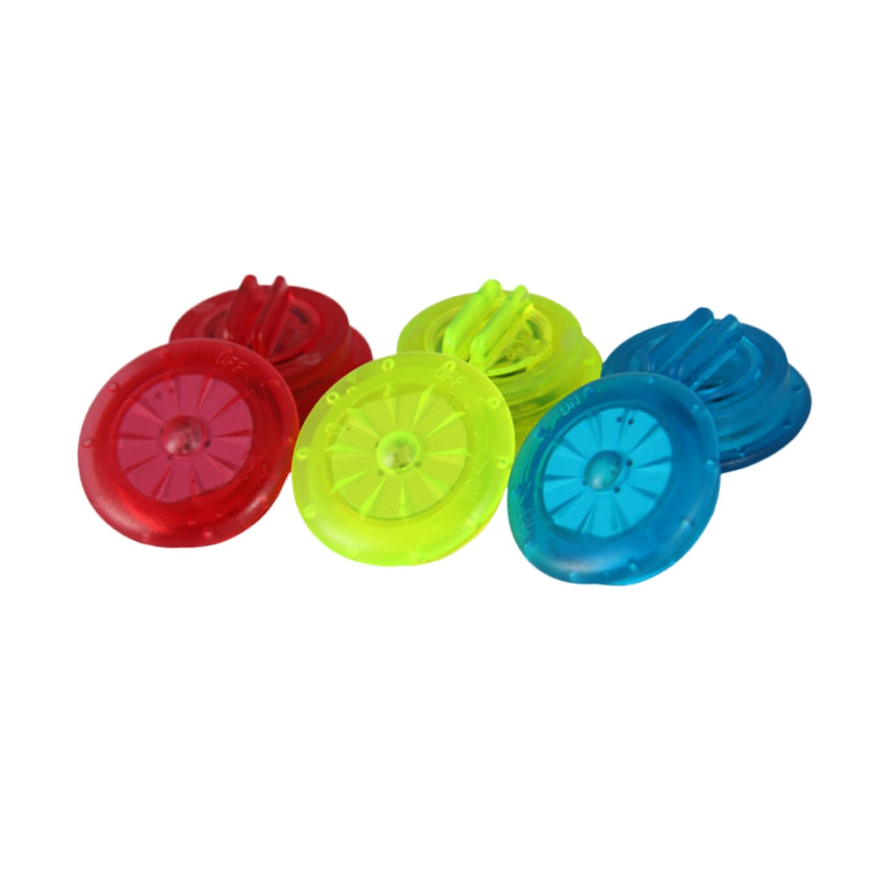 Milisten 6Pcs Wheel Light for Bikes Decoration with Easy Installation Battery Life for Night Cycling Safety