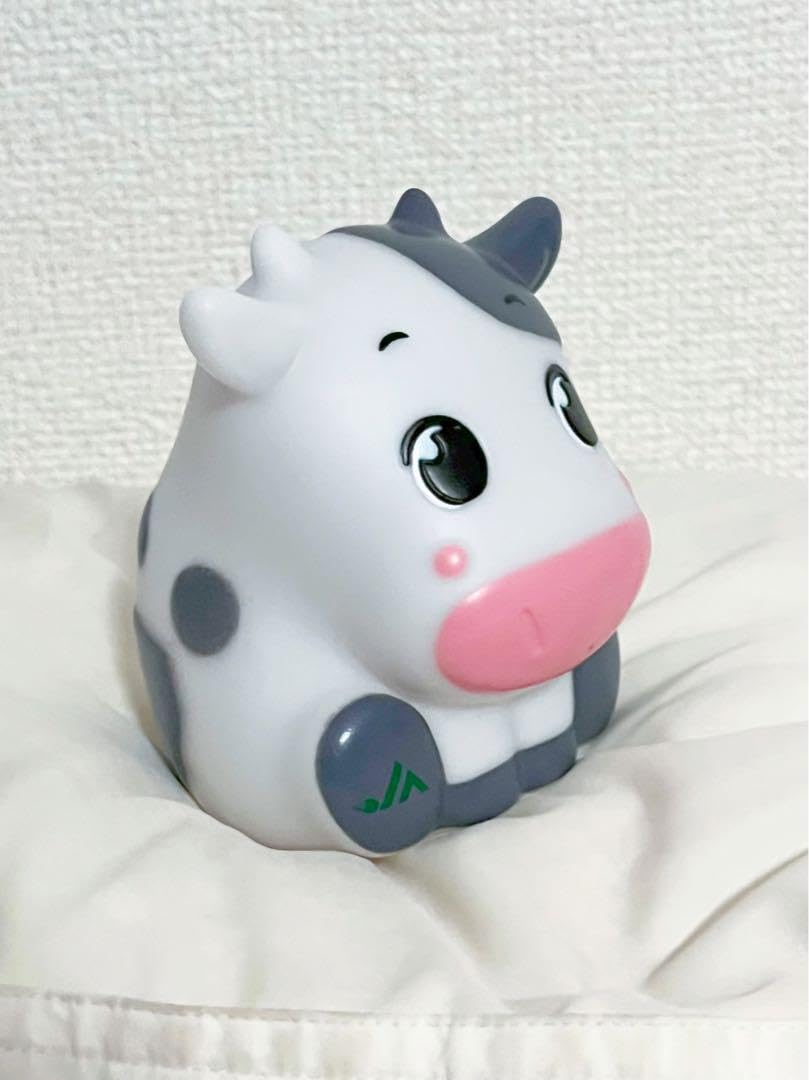 Amazon.co.jp: 牛 ウシ フィギュア 貯金箱 ソフビ JAいるま野