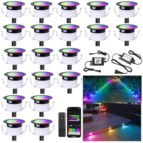 Sumaote LED Deck Lights Kit Cover