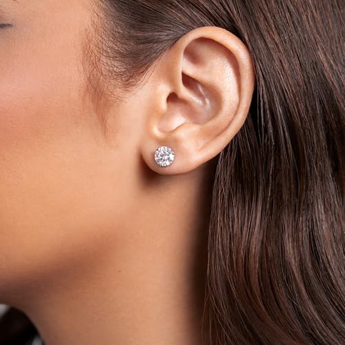 Image of Privosa - Lab Grown Diamond Stud Earrings in 14K Gold