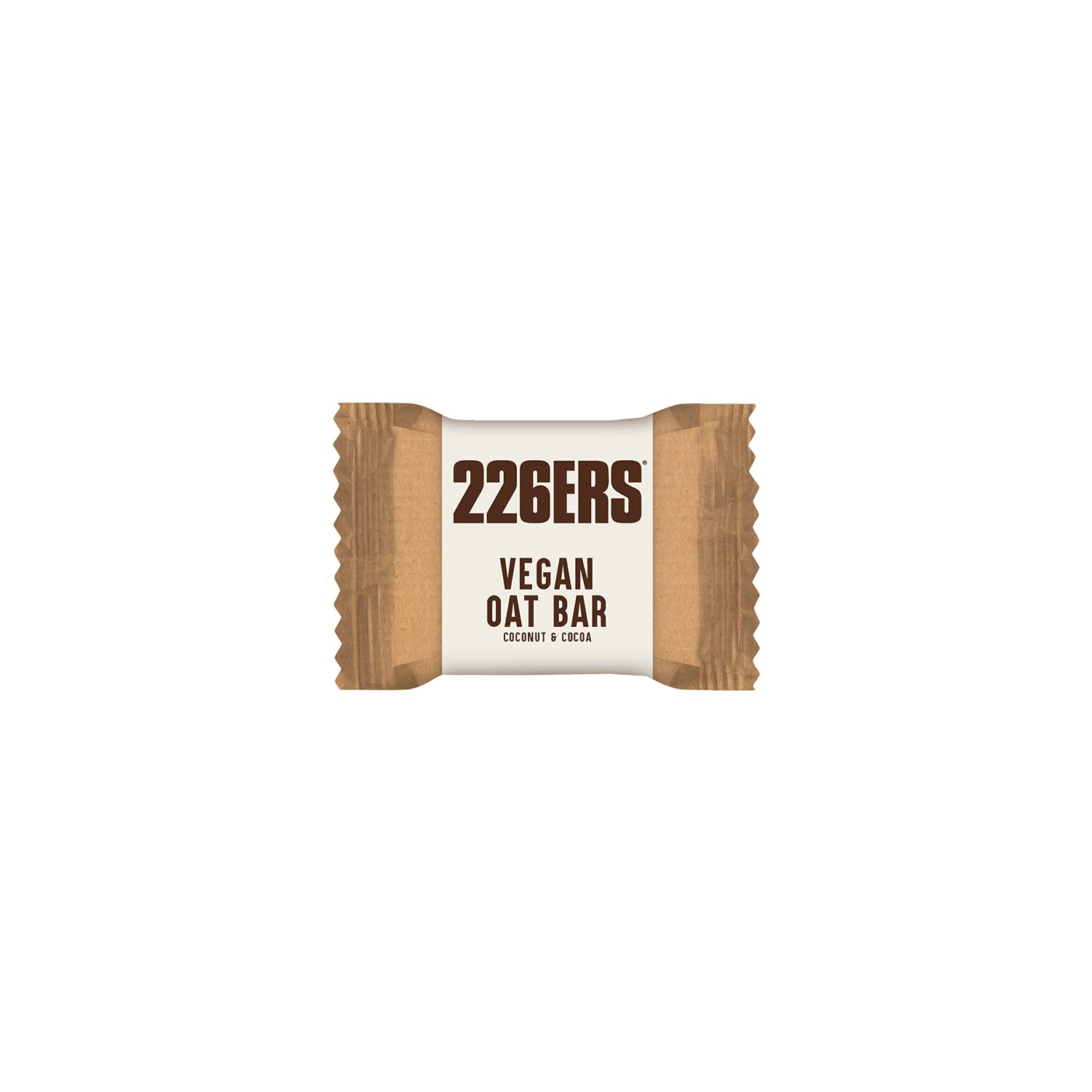 226ERS Vegan Oat Bar, Barritas de Avena Sin Gluten, Veganas y Apta para Celíacos, Coco y Cacao - 1 x 50 gr