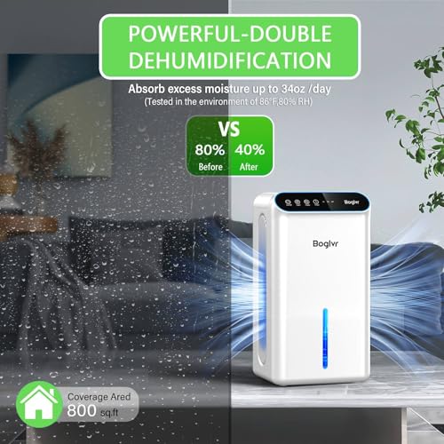Smart Dehumidifier with Drain Hose