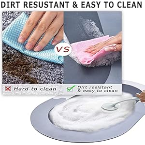 Xelvix Super Absorbent Floor Door Mat, Bathroom Mat Absorbent Carpet, Memory Foam Bath Mat, Water Absorption Capacity, Soft and Comfortable (Bathroom), Multi