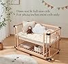 Cotton 38x24 Baby Mattresses-Pack and Play Mattress,Pack N Play Mattresses,Playpen Mattress for Pack N Play Use Excluded-Thick Firm Washable Hypoallergenic Breathable Soft Memory Foam Portable #1