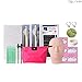 Produktbild TBPHP Mannequin Kopf Übungskopf Trainingskopf Set für Praxis Make Up Eye False Wimpern Wimpernverlängerung Lip Practice Modell,5 Paar Falsche Wimpern und 2pcs Pinzette Edelstahl usw.
