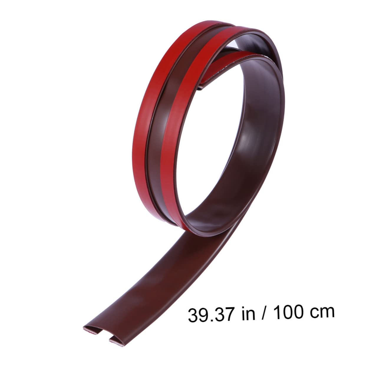 ARTIBETTER Door Weather Seal Under Door Seal Strip Draft Stopper Water-Resistant Heat Resistant for Door Gap Black