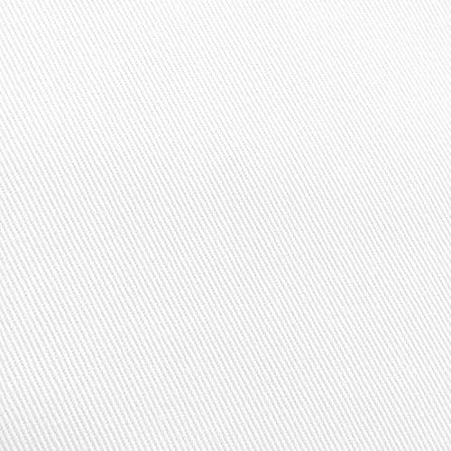 Miniatura 3 de ULTIMATE TEXTILE Mantel rectangular de sarga de polialgodón 60 x 120 pulgadas, color blanco