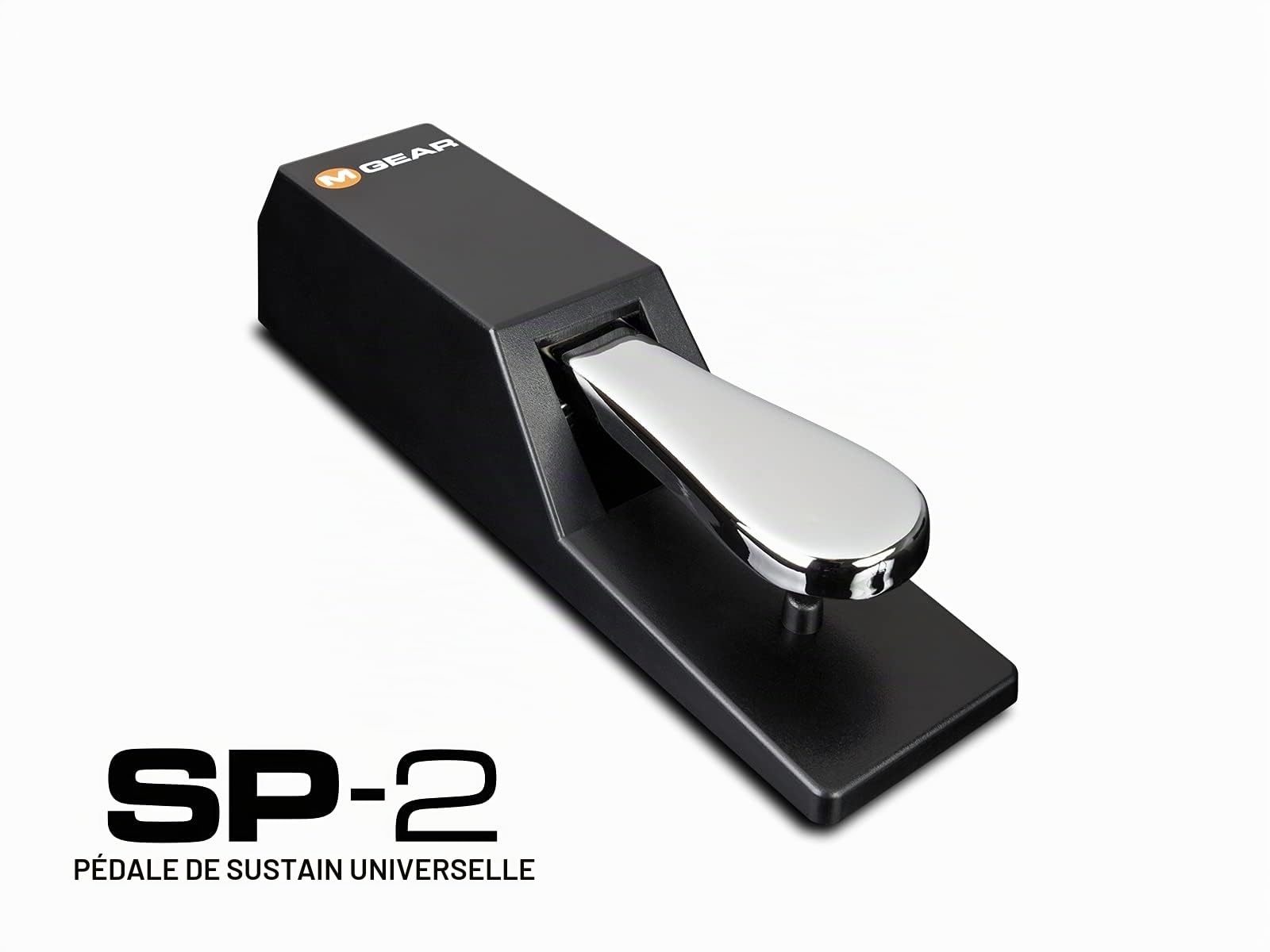 Alesis Recital - Piano Numérique/Clavier de 88 Touches Semi-Lestées de Taille Authentique & M-Audio SP-2 - Pédale de Sustain Universelle de Type Piano pour des Claviers Électroniques