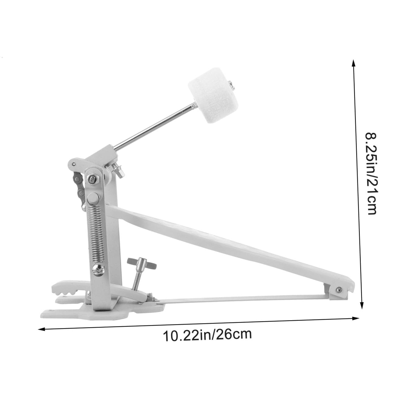 HEMOTON Singolo Grancassa Martello Per Batteria Accessorio Strumenti Percussione Robusto e Facile Da Installare Parti Di Ricambio Batteria Per Kit Acustico Ed Elettronico