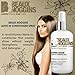 Beaux Noggins REVOLUTIONARY LEAVE-IN CONDITIONER Creates Shine w/o Weight or Oily Look - Strengthens, Smooths, Detangles - Great For Flat Irons - Safe for Color, Straightened & Chemically Treated Hair