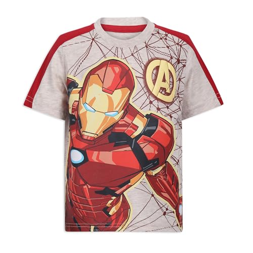 Marvel Boys Avengers Boy's 4-Pack Superhero Short Sleeve Tee Shirt SetMarvel Avengers Boy's 4-Pack Superhero Short Sleeve Tee Shirt Set2