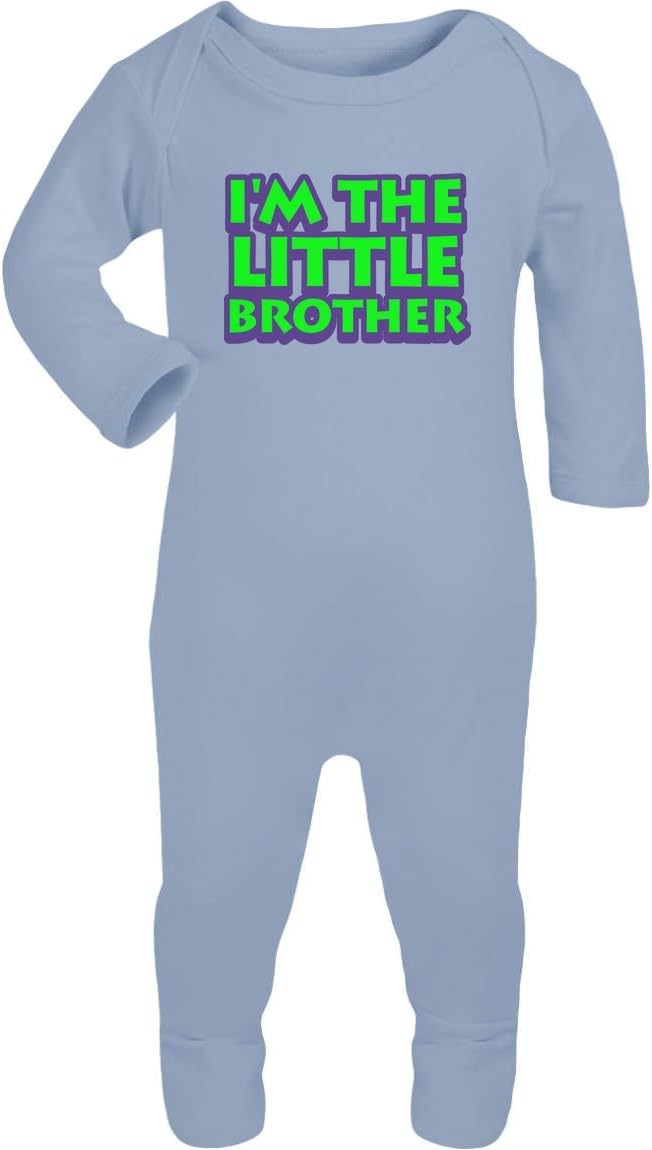 Shirtgeil I´m The Little Brother - Gifts for Siblings Baby One-Piece Rompers