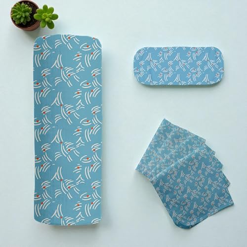 Image of NEW COMERS Baby Muslin Cloth Set | 6 Pcs Double Layered Pure Cotton Swaddle Wrap | Soft & Absorbent Baby Burp Cloth & Reusable Washcloth Towels, White (SBW 08)