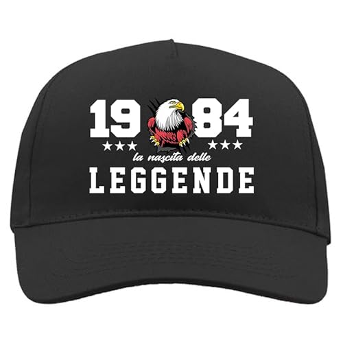 TeeDesign Cappellino 41 Anni Regalo Compleanno: Nascita delle Leggende Gadget