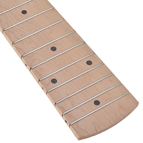 Kmise Maple Wood 21 Inch Soprano Ukulele Fretboard Fingerboard 15 Ukul Parts (Mi0575) Electric Guitar Frets ( #TOP2