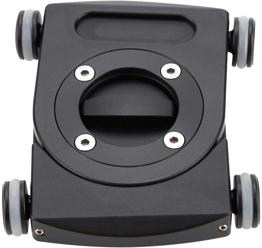 Tosuny FY-01 Table Top Dolly Car Roller Desktop Video Rail Track Slider for DSLR Rig Film Camera, Strong and Durable, Equipped with 1/4 Screws, Compatible with All Ball Heads and Magic Arms