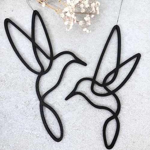 Lineart Vögelset zum Aufhängen | elegant Zeitloses Design | Made in...
