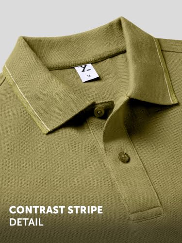 Image of XYXX Accent Men's Solid Cotton Polo T Shirt | Collar Tshirts | Half Sleeves | Solid-Slim Fit