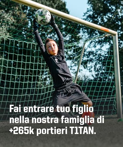 T1TAN Fluo Beast Junior 3.0 - Guanti da calcio per...
